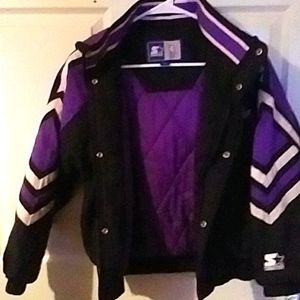 Raptor NBA Starter Puffer Coat like new VINTAGE..